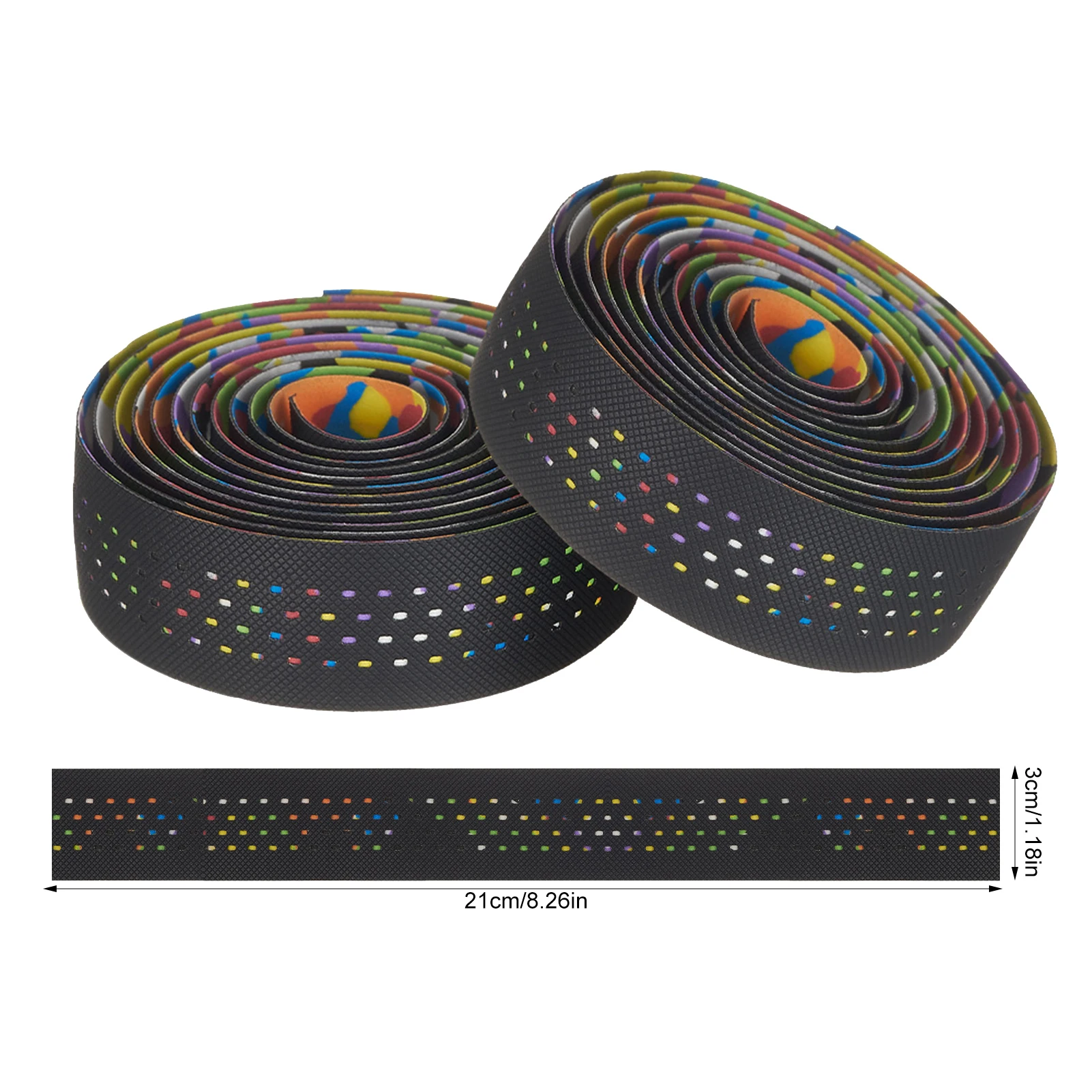 1 Pair Bike Handlebar Tape Road Bicycle Handlebar Tape Non-slip Cycling Grip Bike Accessories for Better Grip
