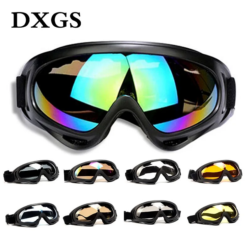 Protective Glasses Motorcycle Helmet Outdoor Sports Windproof Dustproof Eye Glasses Ski Snowboard Goggles Motocross Riot Contr 3