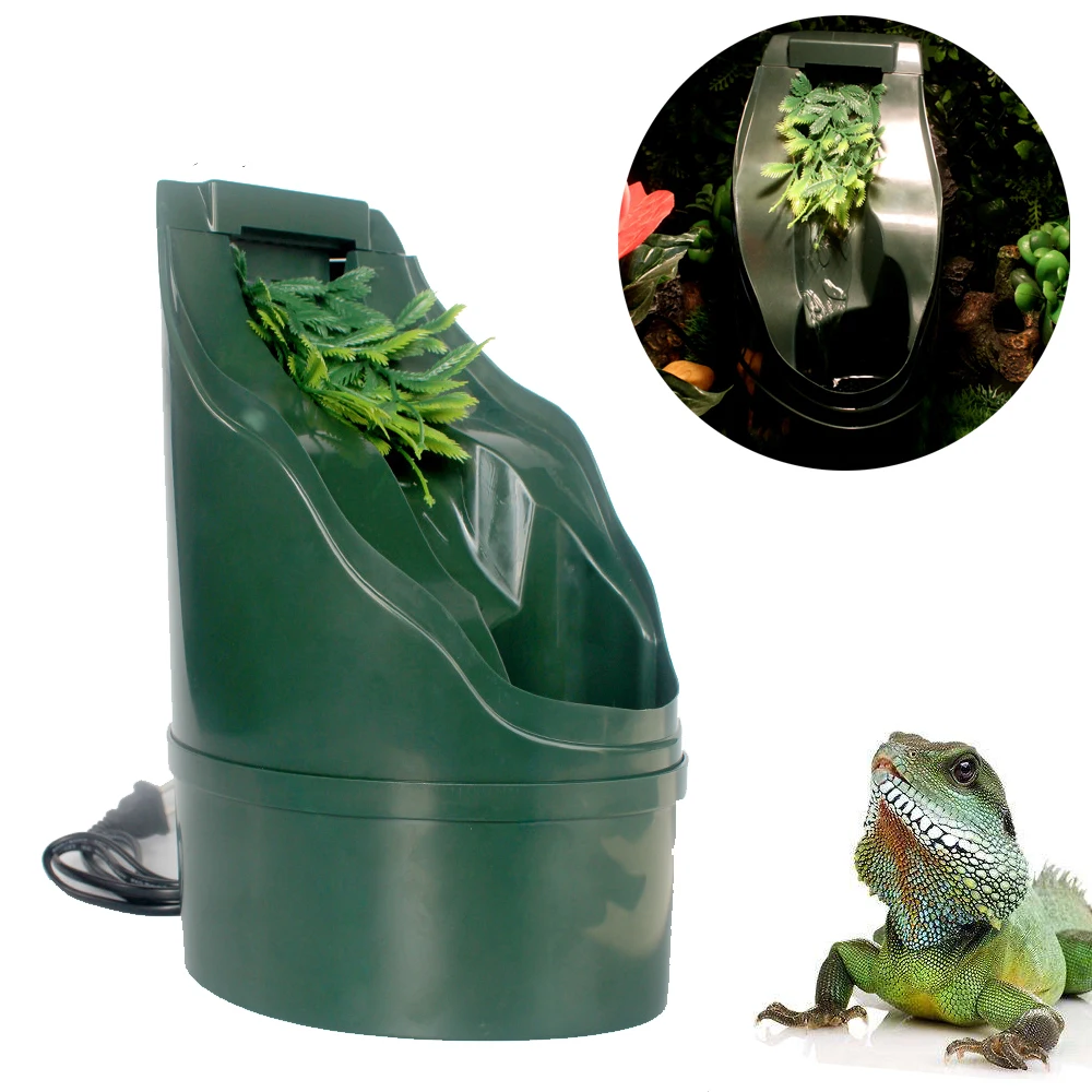 ReptileWaterDrinkingFountainAutomaticFeedingDrinkerFilterLizard