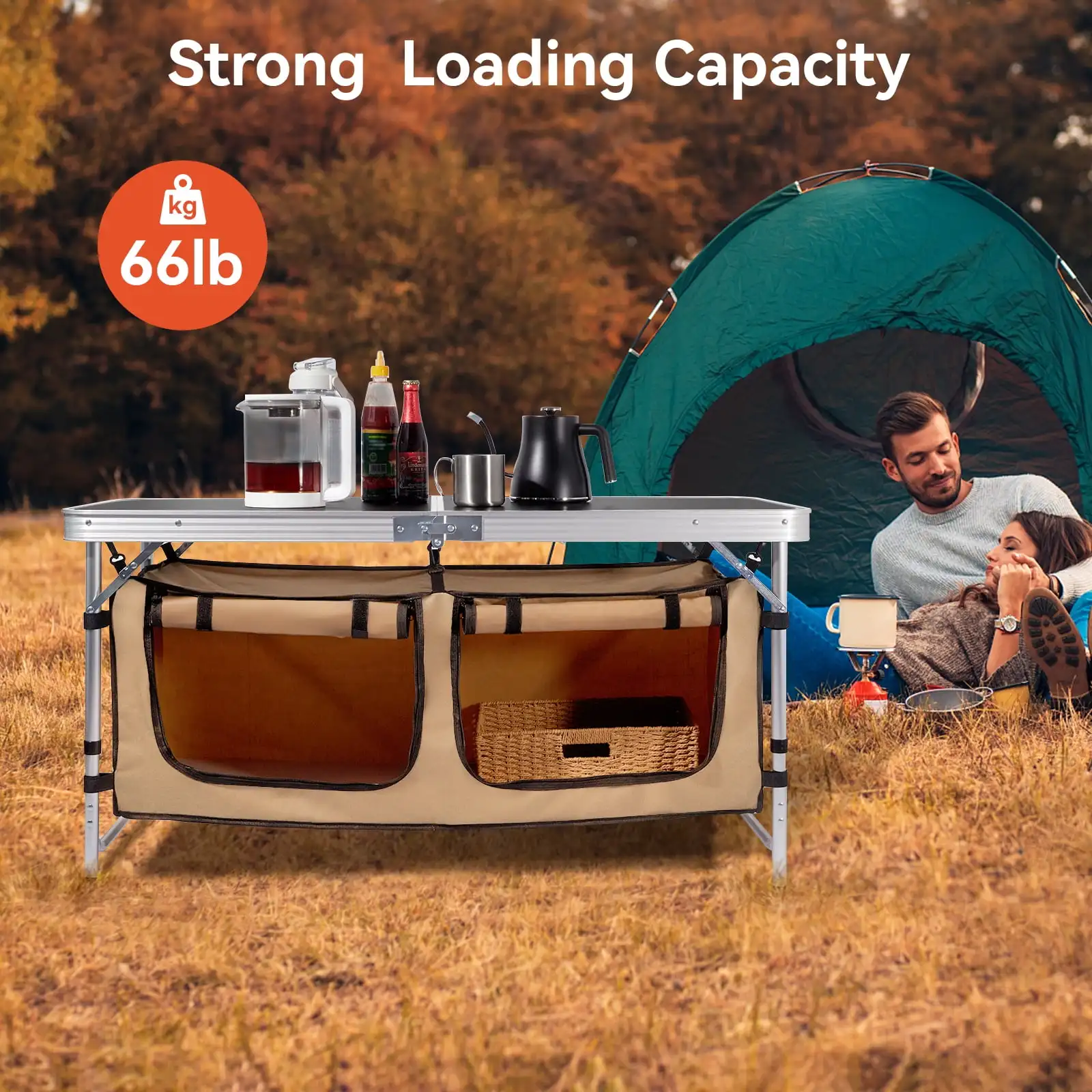 Portable Camping Table Set 3