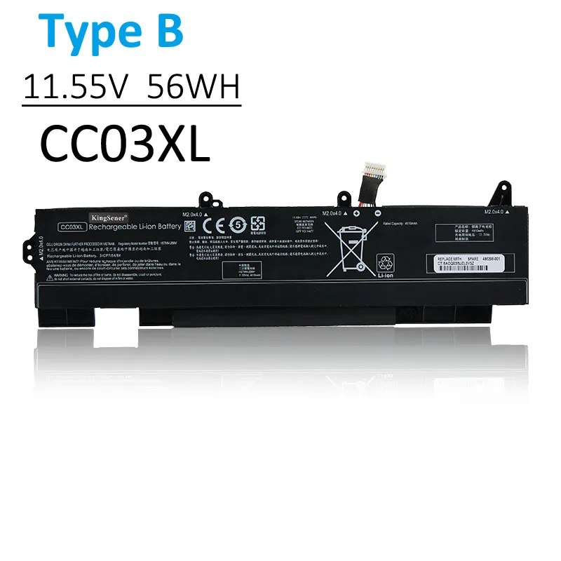 KingSener CC03XL Laptop Battery for HP EliteBook 850 G7 850 G8 855