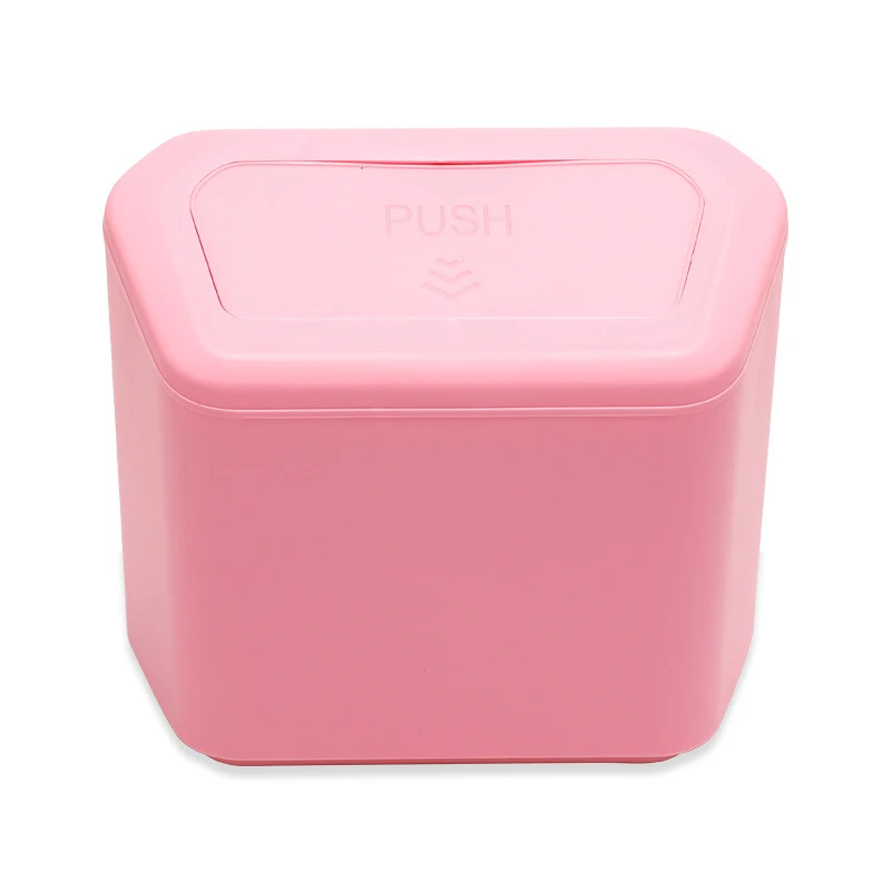 Hanging Car Trash Can, Waste Basket, Car Garbage Bin Storage, Plastic Dustbin Garbage Organizer Storage, Blue, Black, Pink