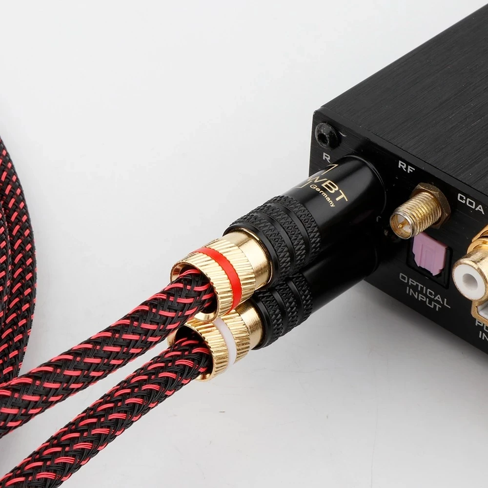 ǰ Hifi  5N OFC RCA   ̺, ݵ RCA Ŀ ÷װ ִ ̿ RCA-RCA  ̺