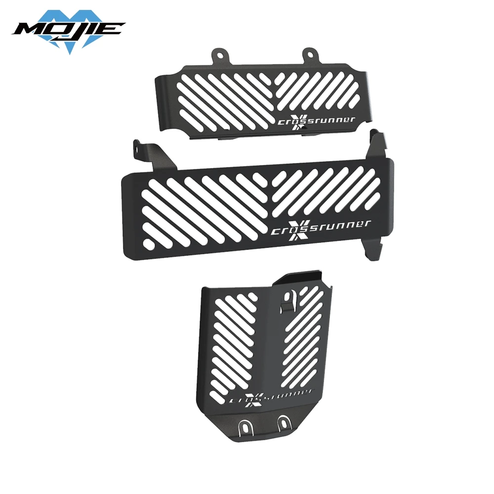 

For Honda VFR 800X VFR800X VFR800 X Crossrunner 2015-2024 Motorcycle Oil Cooler guard Upper Lower Radiator Grille Guard Cover