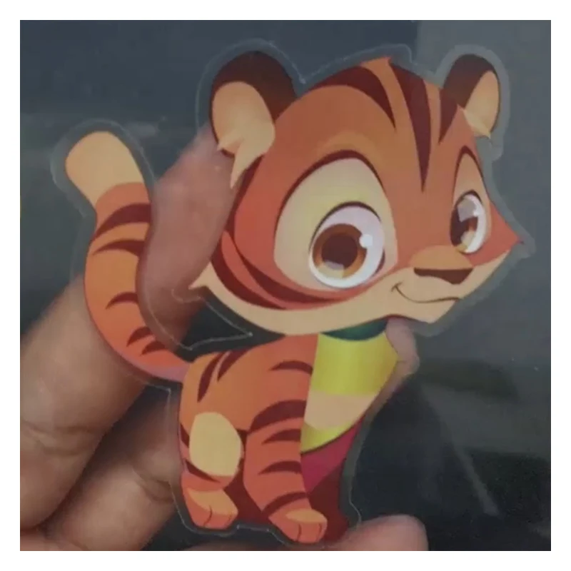 Рисунок 3 - Прозрачная наклейка для полноцветной