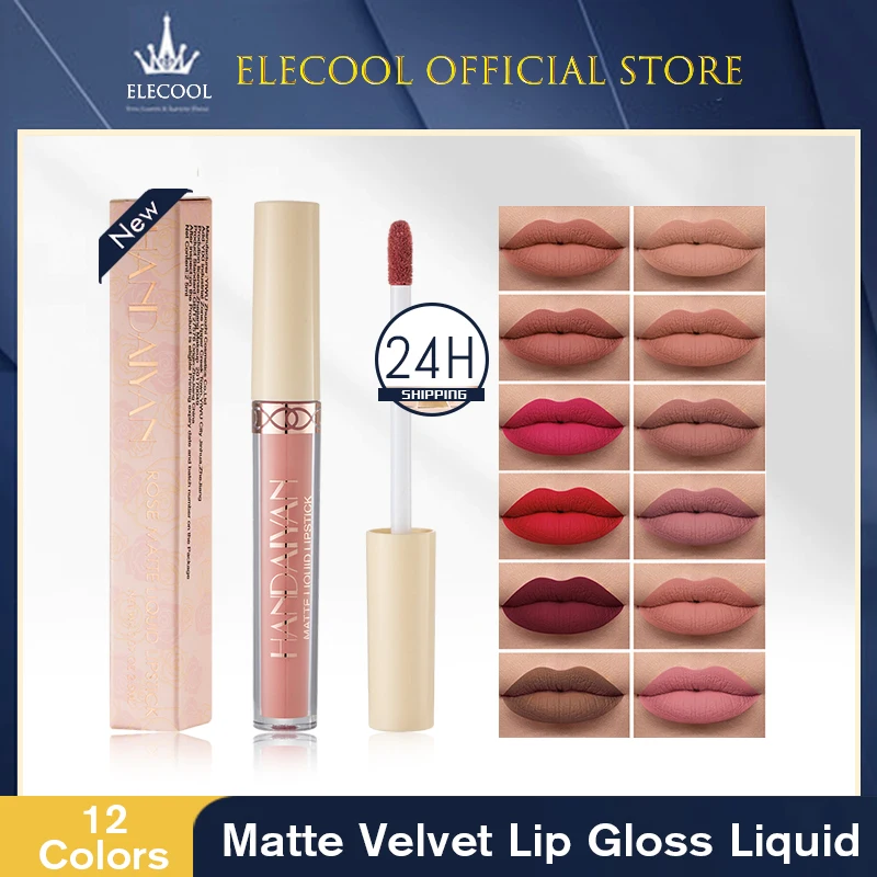 Rossetto Smooth Cosmetic Matte Lipstick Waterproof Beauty Charicic Long Lasting Matte Waterproof Lip Dye Makeup Popolare Lasting