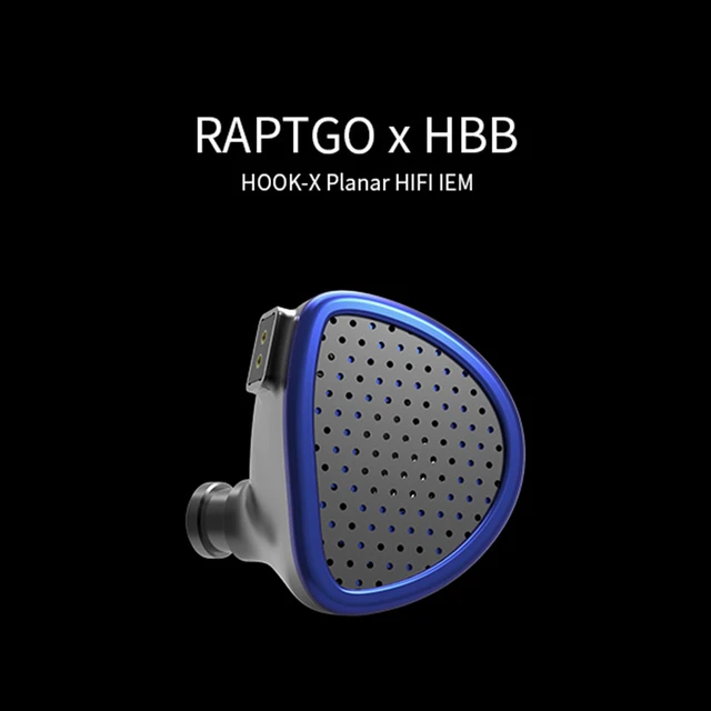 Raptgo × hbbフック-x hifiイヤホン14.2ミリメートル平面ダイヤフラム ...