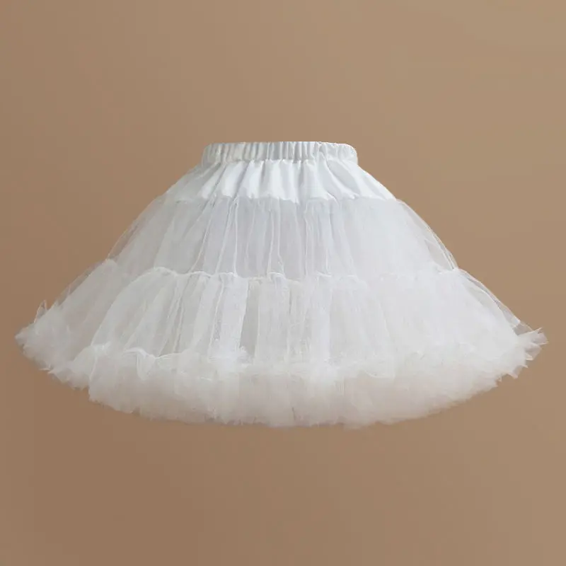 Petticoats Cosplay Lotita Crinoline Lady Girls Underskirt for Party