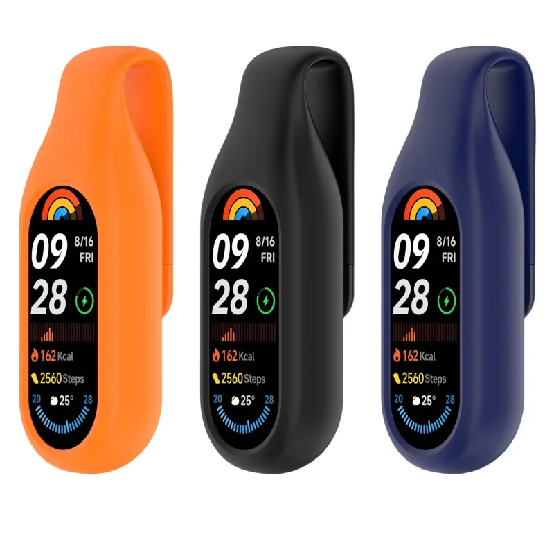 Kwmobile Bracelet Compatible Avec Xiaomi Mi Band 10 / Mi Band 9/8 Bracelet - 2x Bracelet De Rechange En Silicone Pour Fitness Tracker