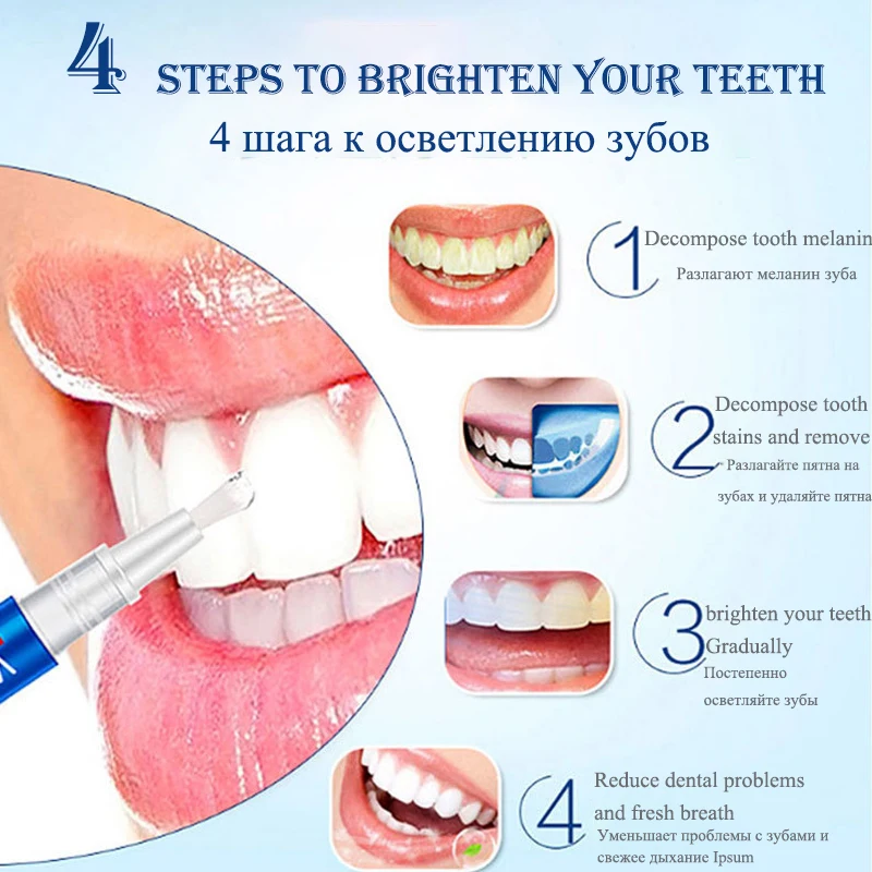 Teeth Whitening Gel Teeth Whitening Pen Tooth Gel Oral Hygiene