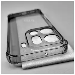 Custodia Trasparente Anti-Fall in Silicone TPU con Protezione Migliorata per la Fotocamera e Angoli Rinforzati
