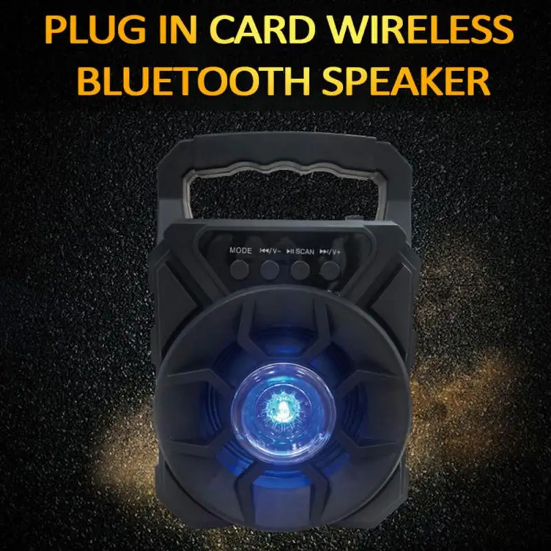 Loudspeaker Wireless Speaker Lasting Power Bluetooth Speaker Surround Sound Highfidelity Mini
