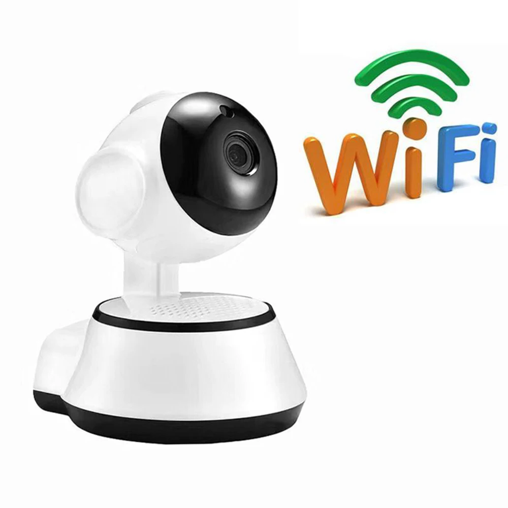 V380 Pro Mini IP Camera HD Auto Tracking Night Vision Infrared Baby Monitor Smart Home Surveillance CCTV Camera with WiFi