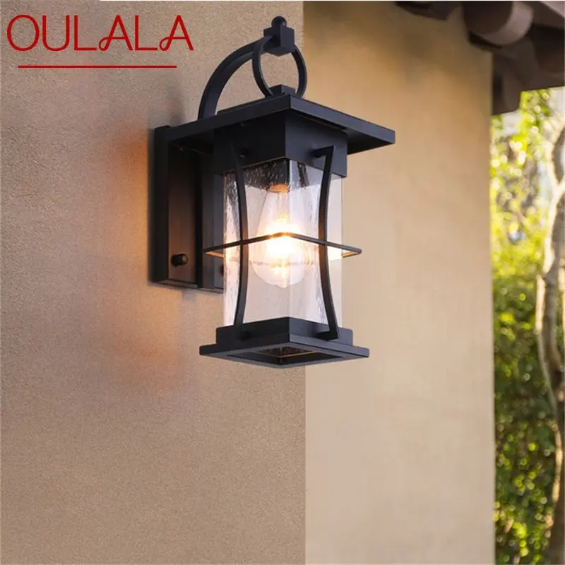 

·OULALA New Outdoor Wall Light Classical LED Sconces Lamp Waterproof IP65 Decorative For Home Porch Villa