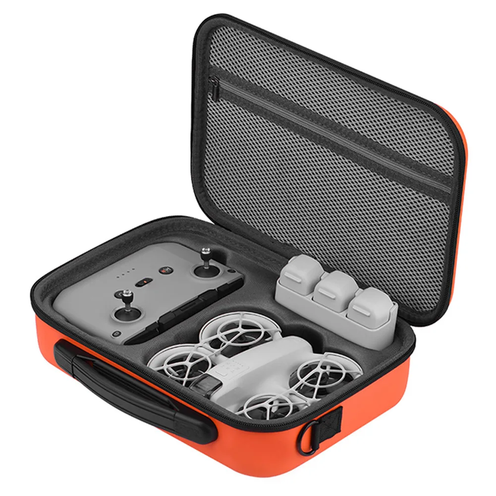 PU Hard Travel Storage Bag Shockproof Case Shell Handbag Waterproof Carrying Box Case for DJI NEO Drones Controller Accessories