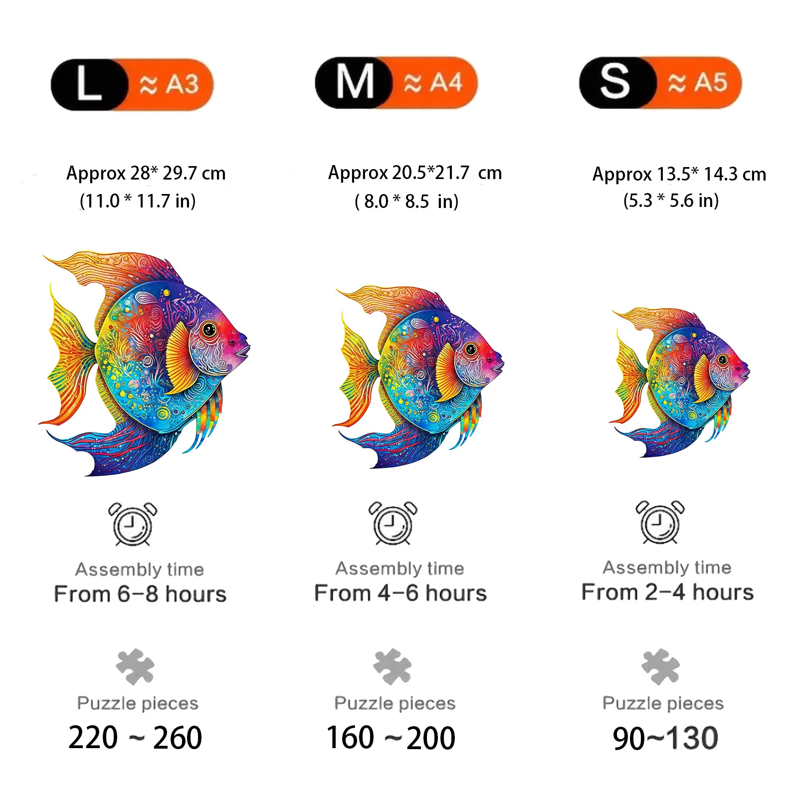Premium 3D Wooden Animal Puzzle for Adults and Kids – Engaging Home Decor and Gift Idea