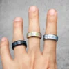 Luminous Viking Runes Men Fidget Rings Stainless Steel Jewelry Punk Rock Rotatable Fashion Accessories for Women Gift Wholesale 3