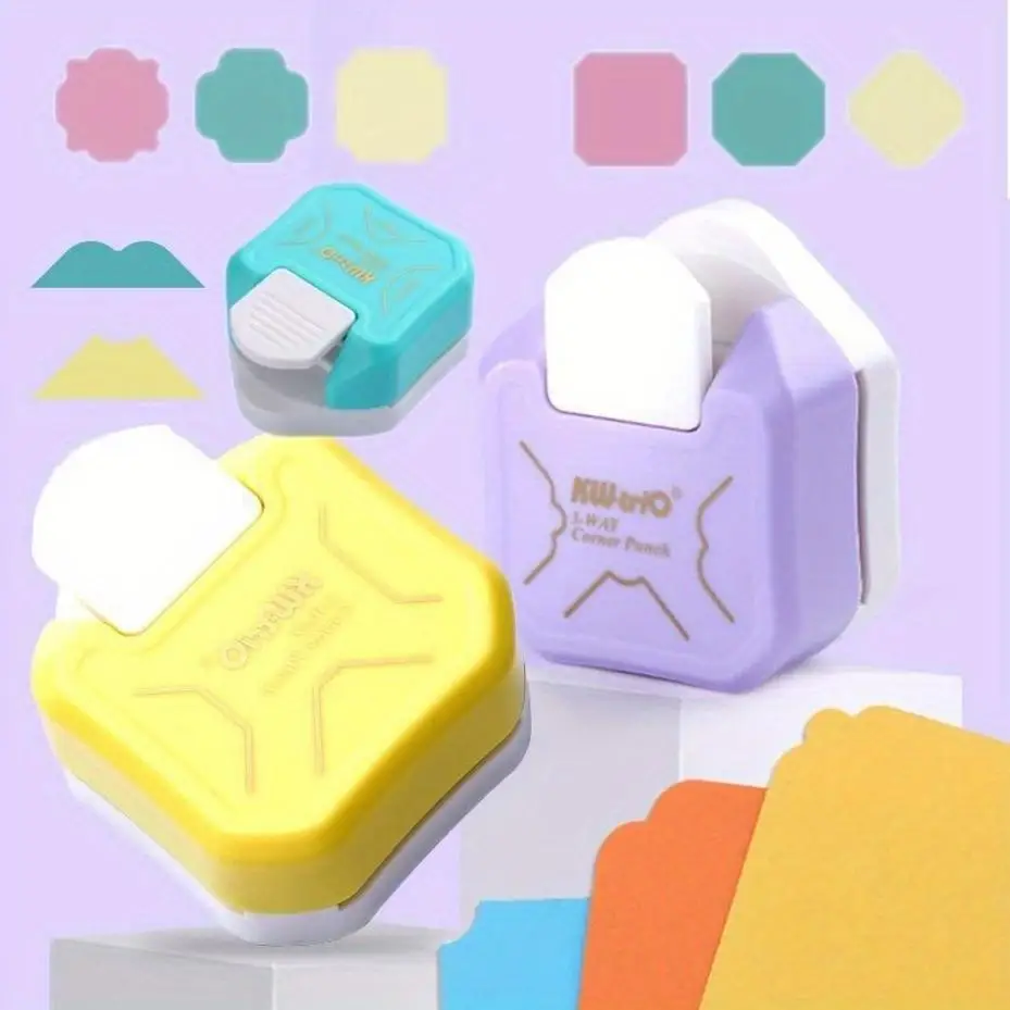 1 Pcs New Corner Rounder Mini Corner Trimmer Punch R4/R7/R10mm Round Corner DIY Paper Card Photo Planner Cutting Supplies