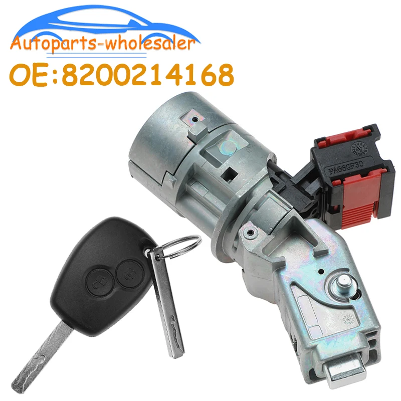 Ignition Lock Barrel Switch 8200214168 For Renault Trafic Master Kangoo Modus