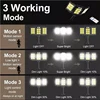 Super Bright Outdoor Solar Lights Motion Sensor Waterproof Street Lamp 800 LED for Lighting Decor Yard with Garden Wall Light 2