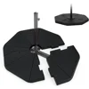 4-Piece Patio Umbrella Base, 208 lbs Heavy Duty Offset Cantilever Umbrella Stand 1