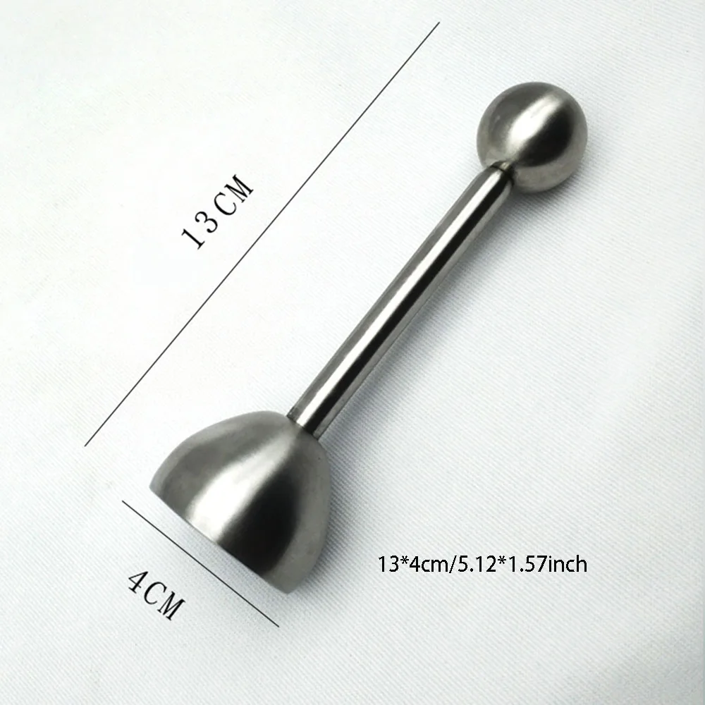 Stainless Steel Egg Opener Boiled Egg Topper Cutter Kitchen Accessories Tools