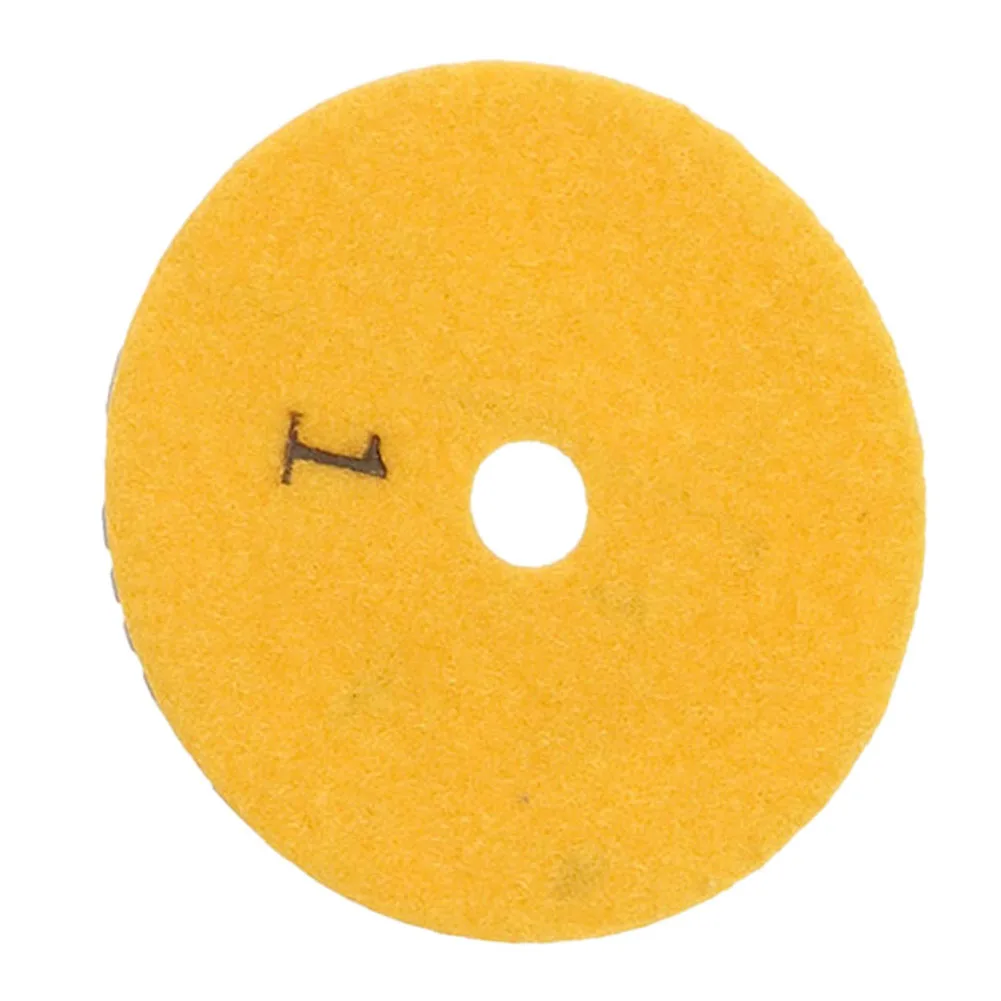 

4inch Diamond Polishing Pads for Granite Marble Concrete Wet or Dry Use High Diamond Count Flawless Shine in 3 Steps