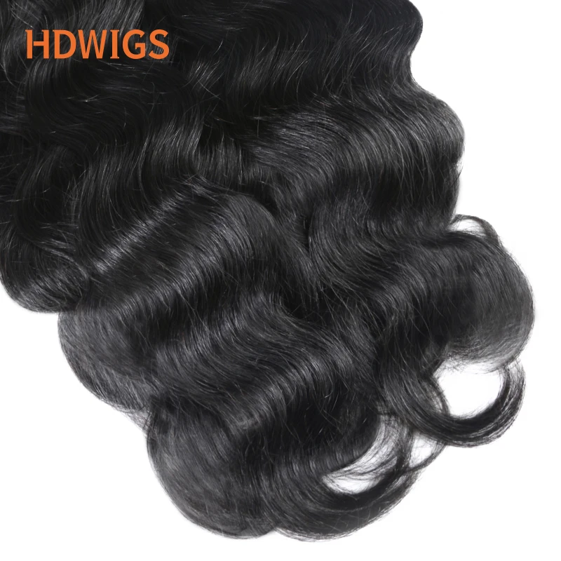 Clip in One Piece Body Wave Brazilian Clips in Human Hair Extension 10inches with 5clips Hair Extension Natural Blond Hairpiece