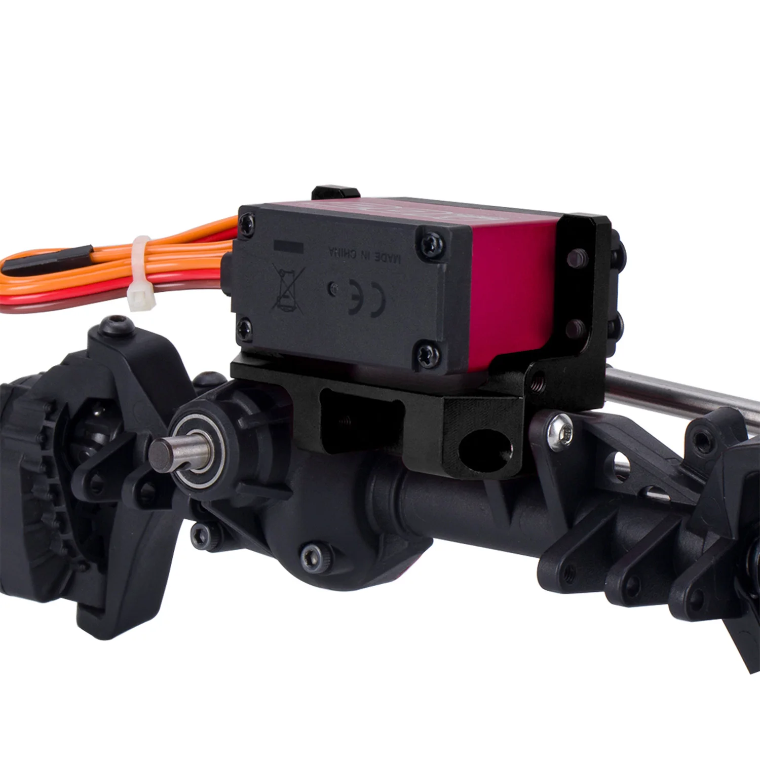 Support Servo Aluminium SCX10 III Axial AR45P - Mise à Niveau Crawler RC 1/10