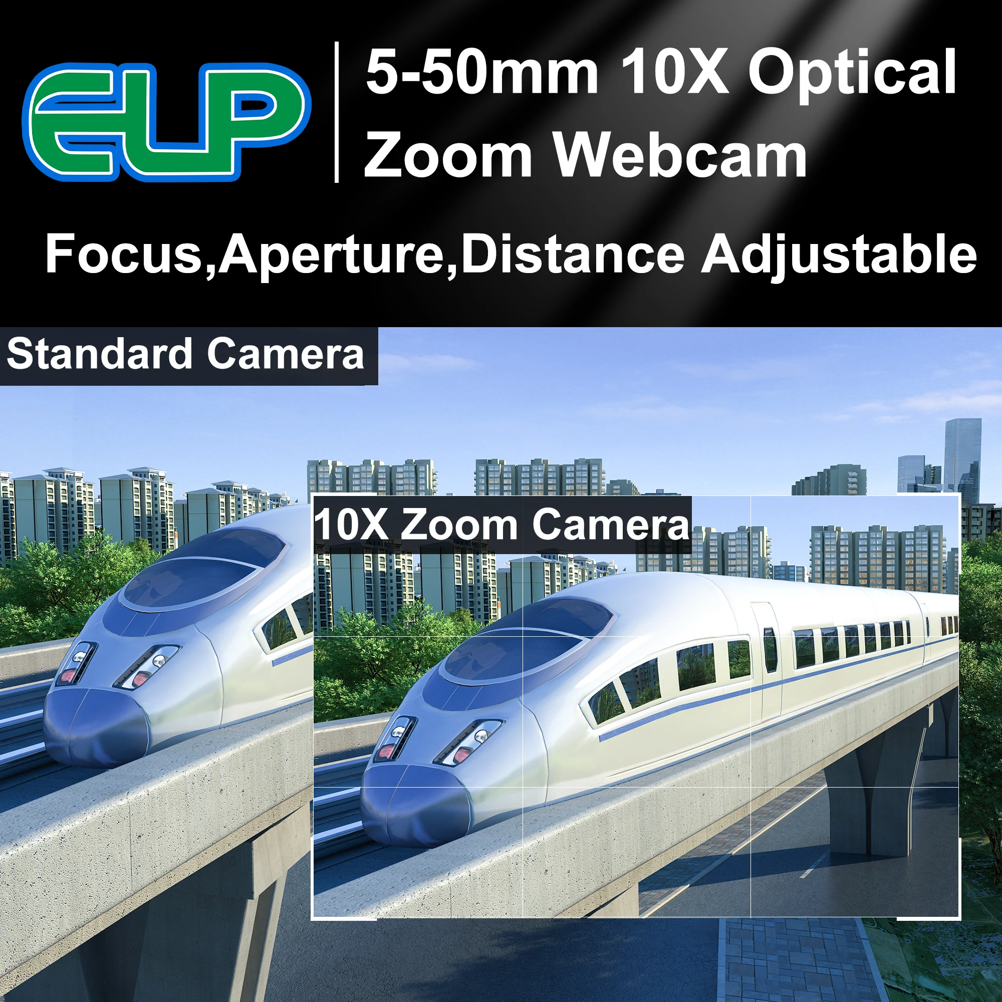 16MP USB Camera 4656*3496 CMOS IMX298 Sensor 5-50mm 10X Optic Zoom CS Lens Mini USB Webcam For Window Linux Android Mac