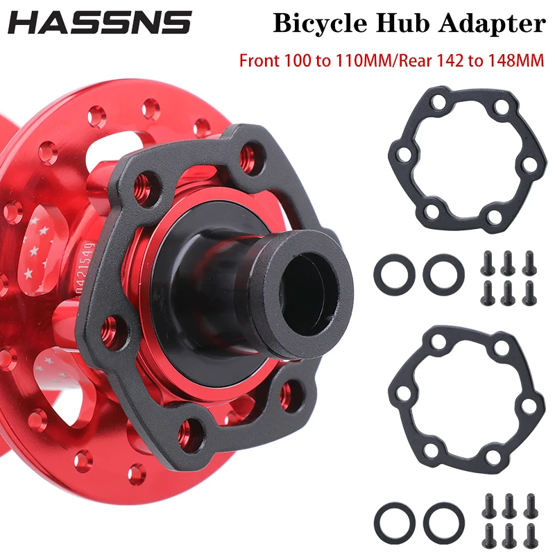 HASSNS Boost Adapter Conversion Kit 15x100mm 12x142mm Aluminum Alloy
