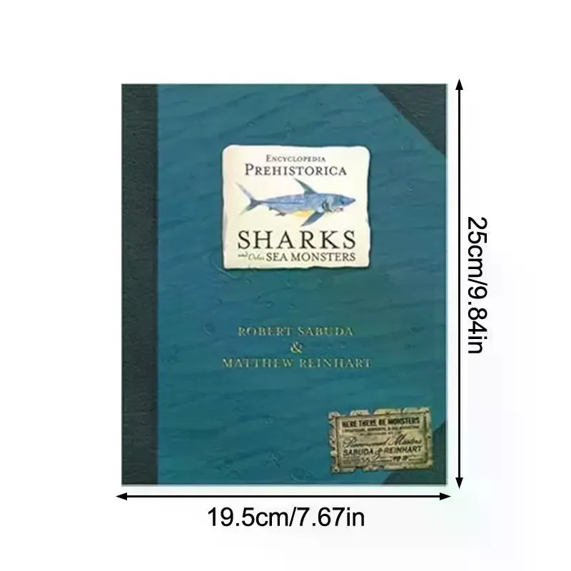 Encyclopedia Prehistorica: Interactive 3D Sea Monsters & Sharks Illustrated Gift Book