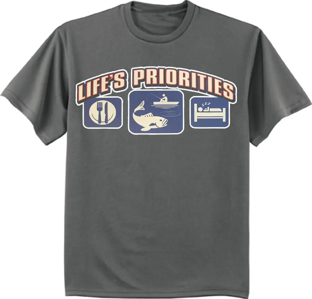 Забавная Мужская футболка рыбалки с длинным или коротким рукавом