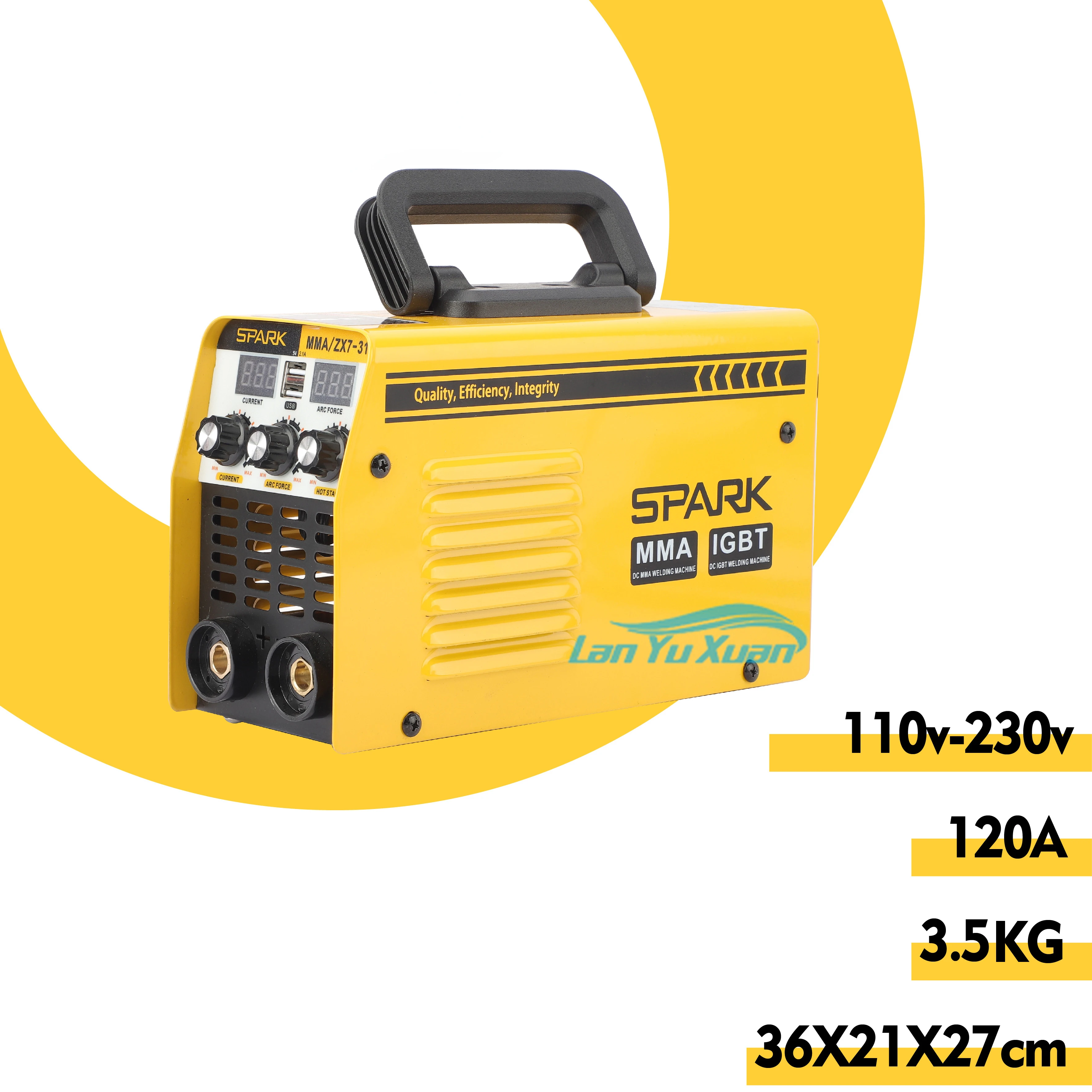 High Power Mini Welder 110V/220V MIG/MMA/TIG/Arc Igbt Inverter 120A Esab Ac Dc Copper Wire Electric Welding Machine For Weld 3