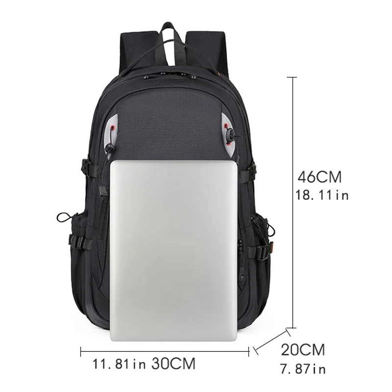 Laptop backpack, high-capacity commuter backpack, exquisite detail business Backpack
