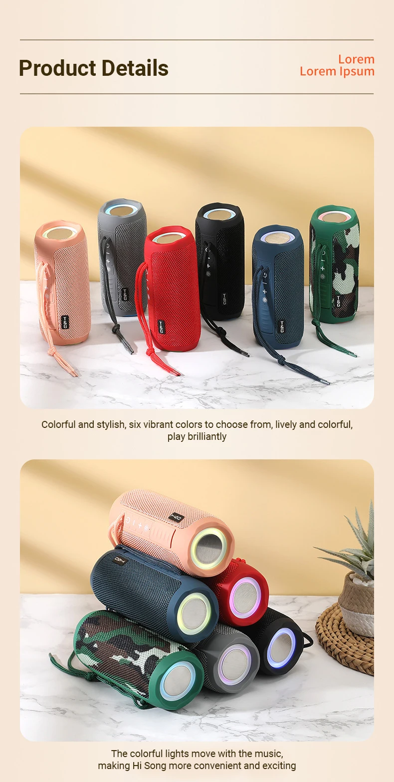 Wireless Portable Bluetooth Speaker Radio FM AUX PC TV Sound Music Box Bluetooth For Handsfree Subwoofer_voghion.com
