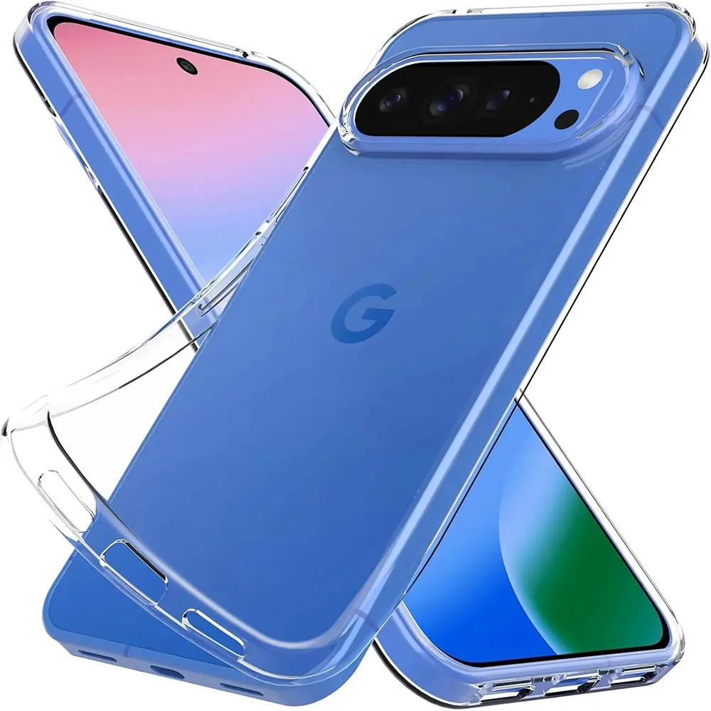 Premium Clear Soft TPU Shockproof Case - Ultra Thin Protective Shell Cover