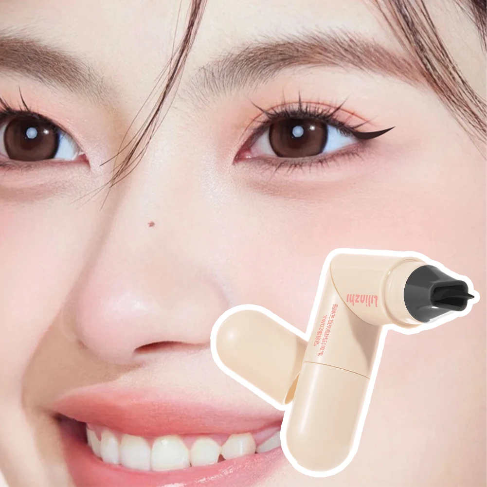 Description Picture 2 of itemRotating Eyeliner Stamp Pen, Long-Lasting Waterproof & Sweat-Proof,One-Touch Application,Ideal for Beginners,Perfect for Daily