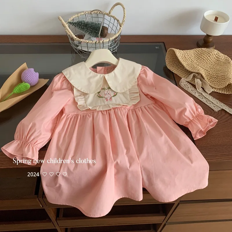 

Женское платье с длинным рукавом, на возраст 2-7 лет