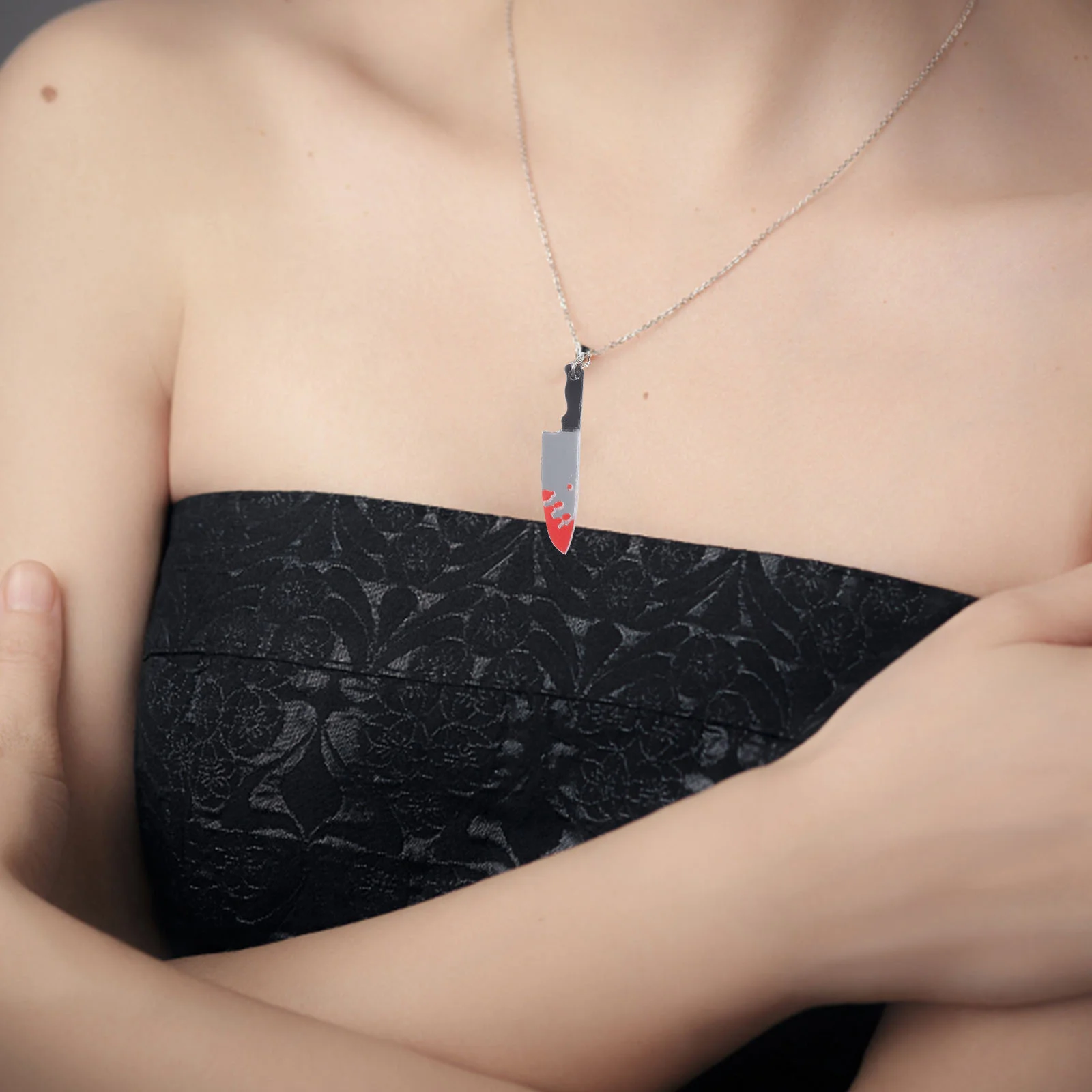 

Cool Jewelry Necklace Necklaces for Men Choker Creative Chain Sweater Mens Chic Punk Clavicle