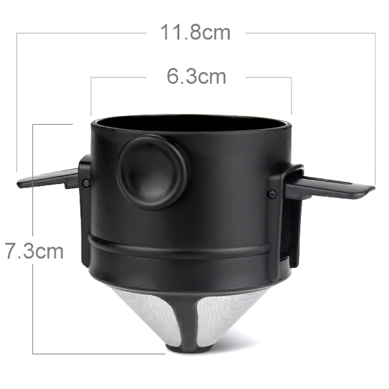 Reusable Portable Coffee Filter - Stainless Steel...