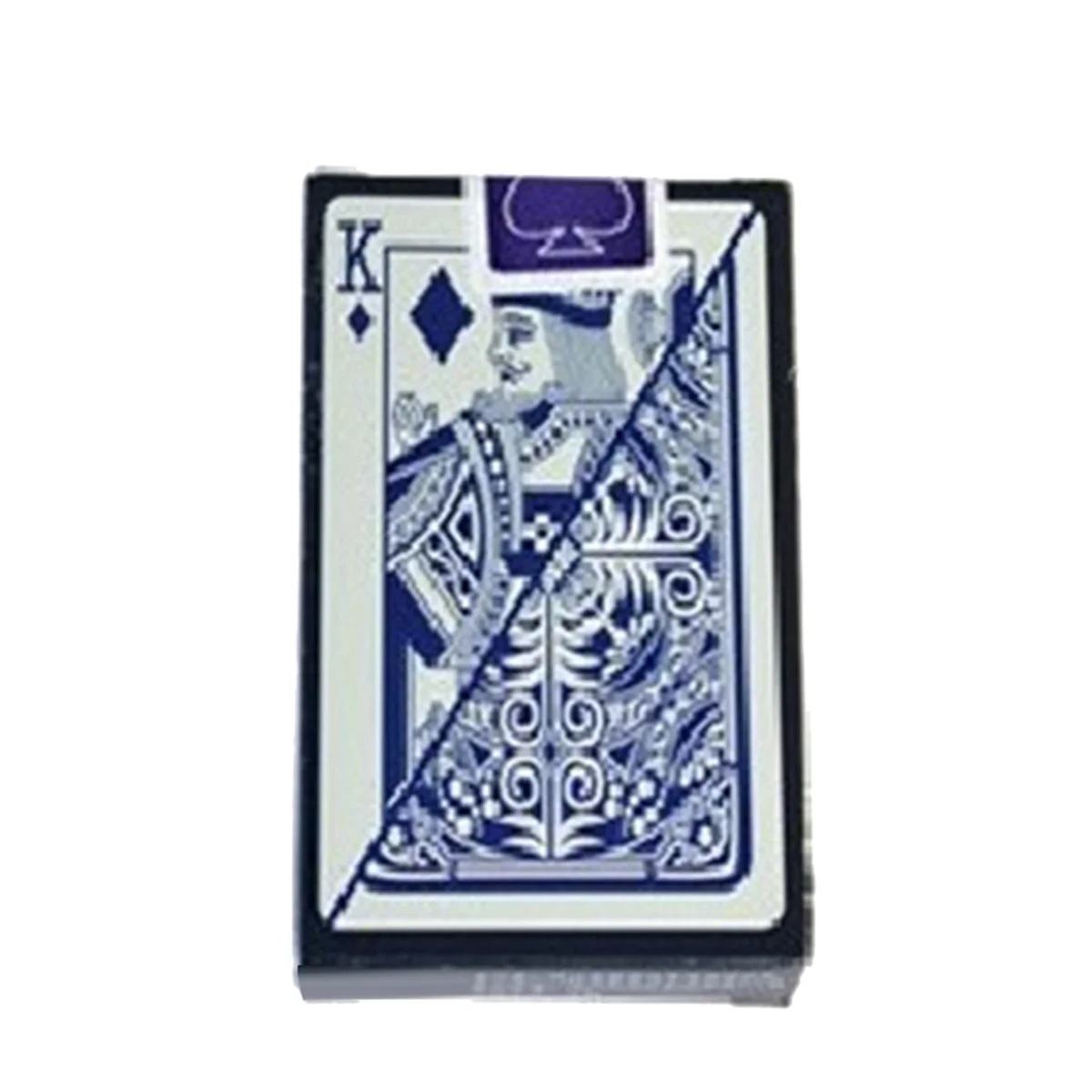 BAAU 3X Poker Cards Waterproof Hold'Em Playing Cards Black Jack Plastic Game Card Poker Game Board Card-Blue