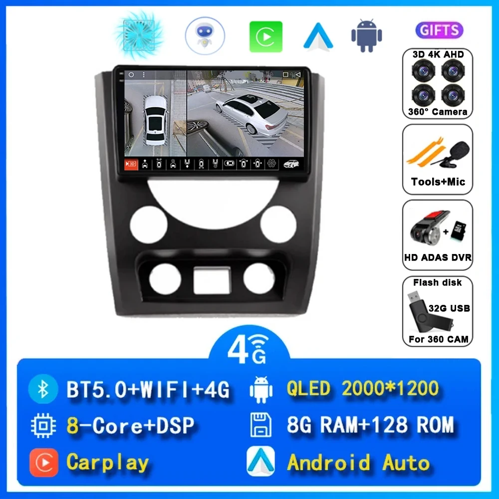 2K 8G-128G 360 DVR