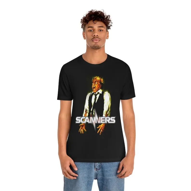 

Scanners Movie T-Shirt Black Short Sleeve Tee