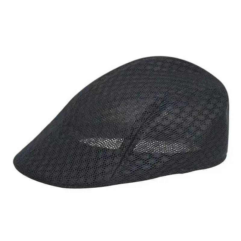 Spring Summer Men Mesh beret Hats Breathable Berets Caps for Women Touring Cap Unisex Outdoor Sport Sun hat beret hat breathable hat woolen beret