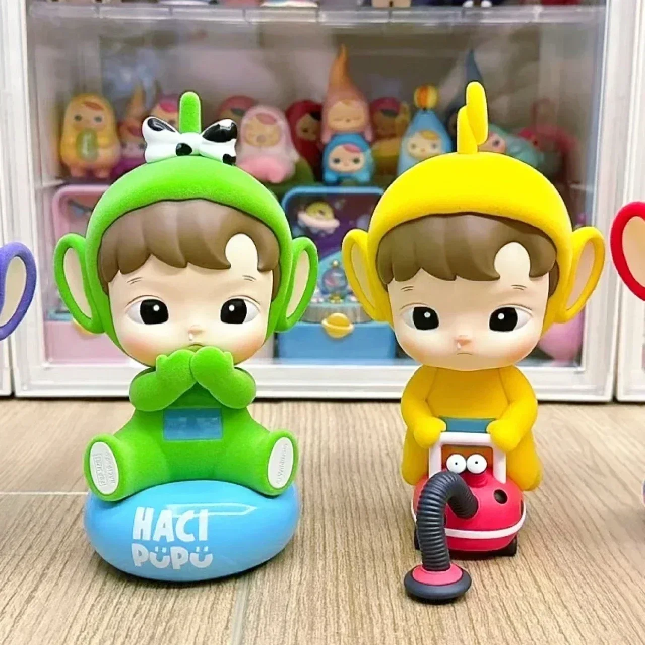 

Xmas Hacipupu Collaboration Tele Baby Anime Figure Doll Messy Fun Hometime Toys Share Happiness Kids