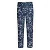 Men's Outdoor Multi-pocket Suit Blue Digital Clothing Wear resistant Breathable Work Clothes Men's Camping Hiking Hunting Suits 5