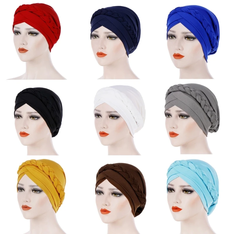 

Pre-tied Headwraps For Black Women Turban African Headwrap Stretch Turban Dropship