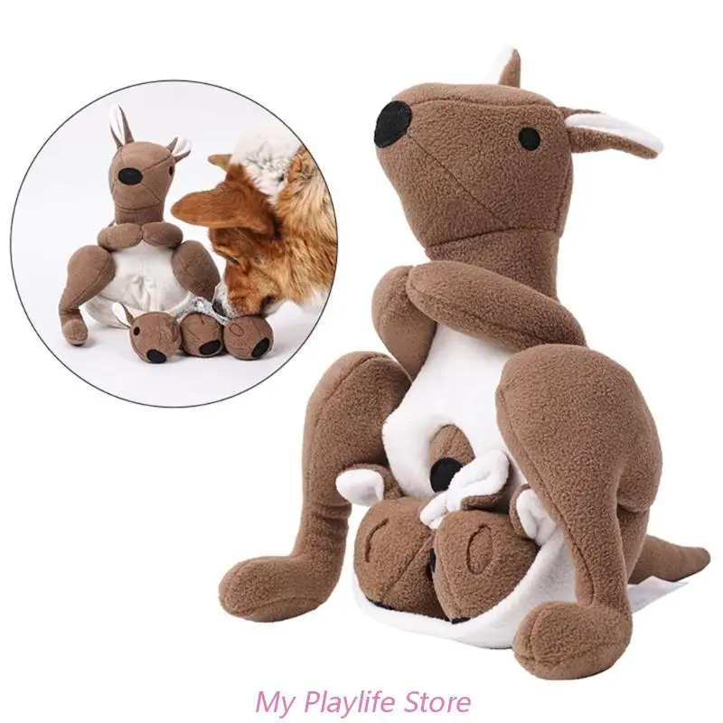 

Dog Snuffle Toy Kangaroo Dog Toy With Pouch Dog Squeaky Toy Dog Puzzle Toy Dog Puzzle Feeders Dog Chew Toy Slow Feeders