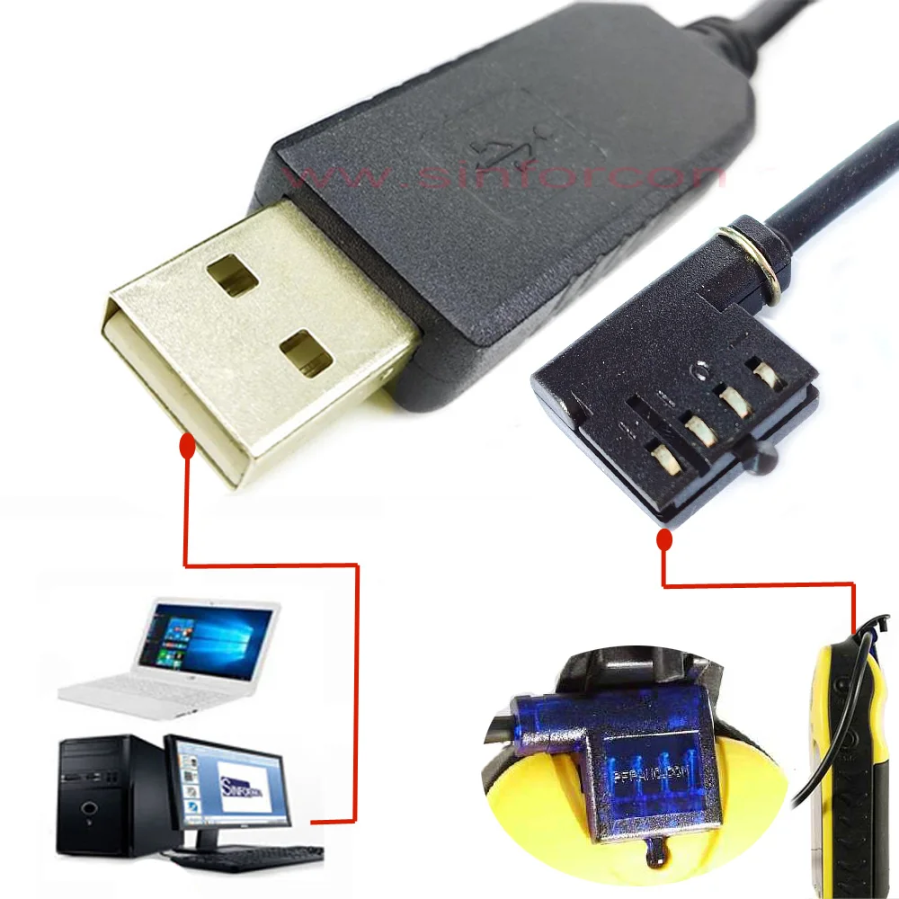 Cabo Ethernet para Garmin Usb Rs232 Gps Google Map Download Etrex Cúpula Software Flash